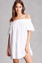Forever21 Off-the-shoulder Billowy Dress