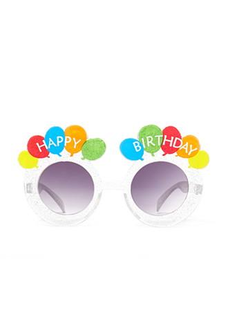 Forever21 Happy Birthday Sparkle Sunglasses