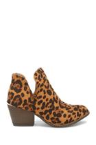 Forever21 Leopard Print Booties