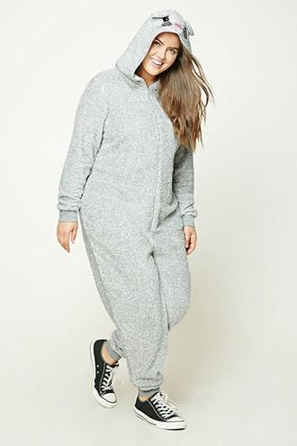 Forever21 Plus Size Mouse Pj Jumpsuit