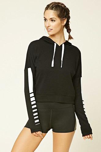 Forever21 Women's  Active Fleece Knit Pullover