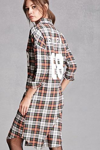 Forever21 Korirl Tokyo Longline Shirt