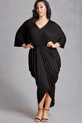 Forever21 Plus Size Maxi Cocoon Dress