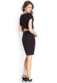 Forever21 Cutout-back Dolman Dress