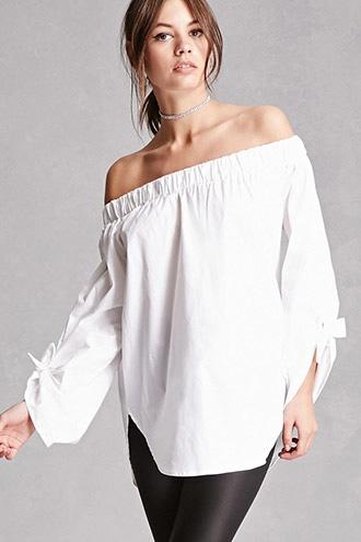 Forever21 Love In Off-the-shoulder Top
