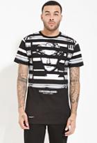 21 Men Cayler & Sons Striped Statue Graphic Tee