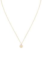Forever21 Hexagon Pendant Chain Necklace