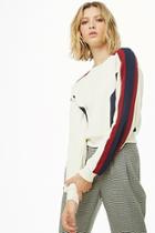 Forever21 French Terry Colorblocked Pullover