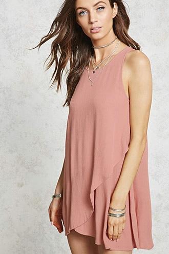 Forever21 Satin Cutout Mini Dress