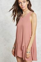 Forever21 Satin Cutout Mini Dress