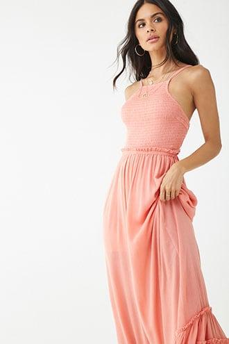 Forever21 Smocked Cami Maxi Dress