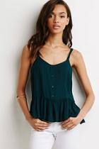 Forever21 Buttoned Babydoll Cami