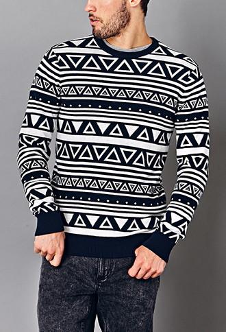 21 Men Men's  Favorite Geo Sweater