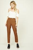 Love21 Women's  Ginger Contemporary Belted Trousers