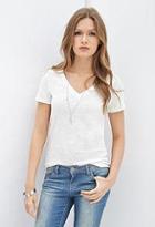 Forever21 Classic V-neck Tee