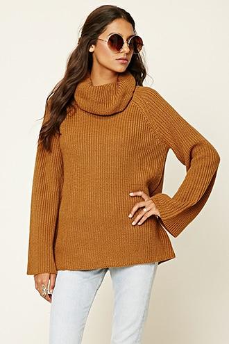 Forever21 Women's Cowl Neck Sweater