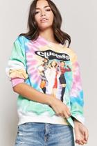 Forever21 Clueless Graphic Tie-dye Sweatshirt