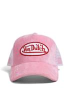 Forever21 Von Dutch Velvet Trucker Hat