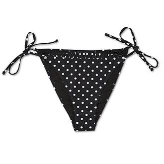Forever21 Gingham High-leg Bikini Bottoms