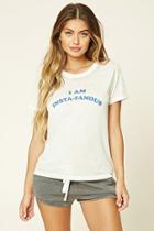 Forever21 Women's  I Am Insta-famous Pj Tee