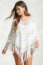 Forever21 Open-knit Kaftan Cover-up