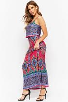 Forever21 Ornate Layered Maxi Dress