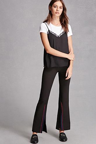 Forever21 Korirl Slit Trousers