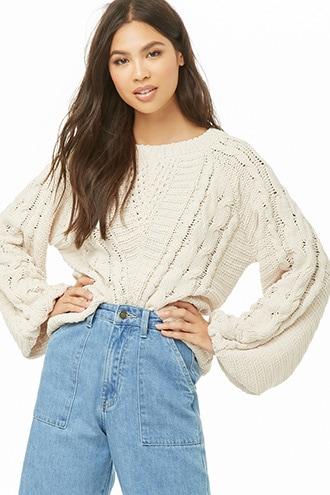 Forever21 Dex Cable Knit Sweater
