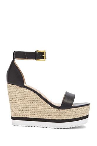 Forever21 Lemon Drop By Privileged Platform Espadrille Wedges