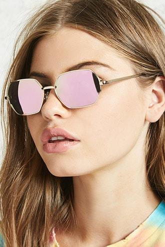 Forever21 Hexagon Sunglasses