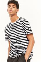 Forever21 Striped Conversation Tee