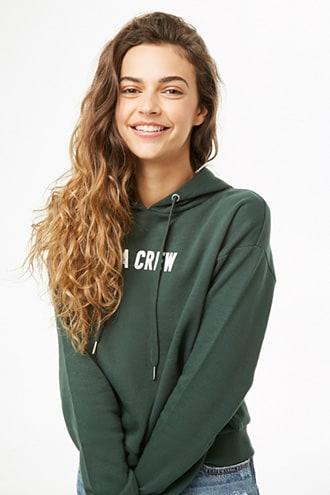 Forever21 La Crew Graphic Hoodie