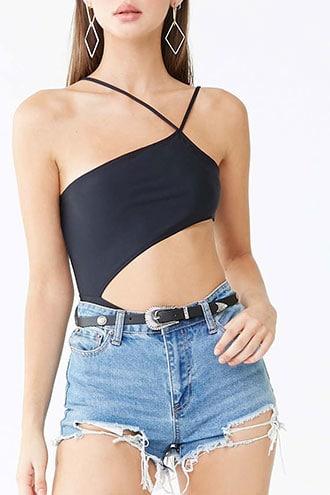 Forever21 Cutout Cami Bodysuit