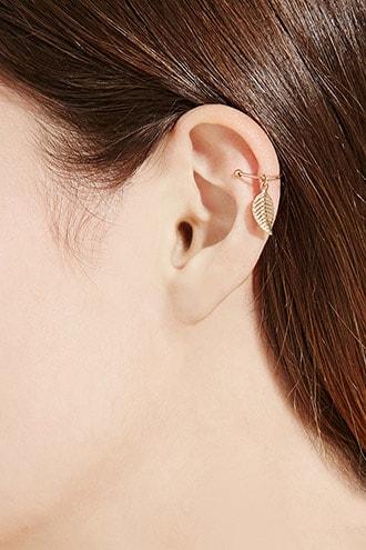 Forever21 Leaf Ear Cuffs