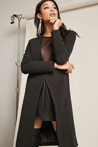 Forever21 Toby Heart Ginger Longline Blazer
