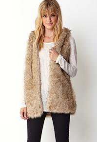 Forever21 Favorite Faux Fur Vest