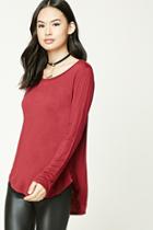 Forever21 High-low Knit Top