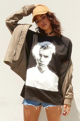 Forever21 Women's  Purpose Tour Graphic Tee
