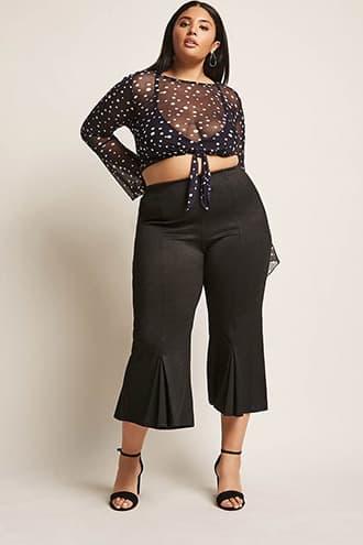 Forever21 Plus Size Knit Capri Pants