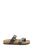 Forever21 Crisscross-toe Faux Leather Sandals