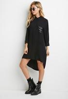 Forever21 Paris Graphic Shirt Dress