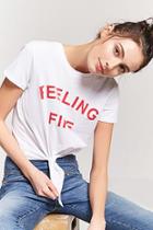 Forever21 Feeling Fine Graphic Top