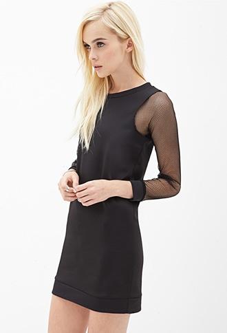 Forever21 Scuba Knit Shift Dress