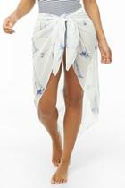 Forever21 Boat Print Sarong Swim Cover-up