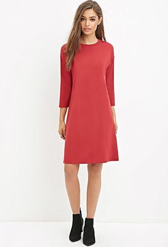 Forever21 Dropped-sleeve Shift Dress