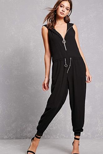 Forever21 Ing2ing Ring Pull Jumpsuit