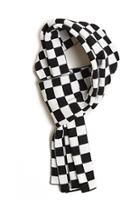 Forever21 Men Checkered Knit Scarf