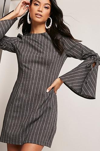 Forever21 12 X 12 Pinstripe Dress