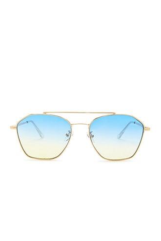 Forever21 Ombre-tinted Metal Frame Sunglasses