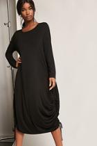 Forever21 Oversized Ruched Maxi Dress